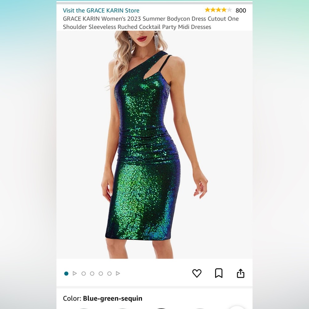 One Shoulder Sleeveless Ruched Cocktail Party Midi Dress
